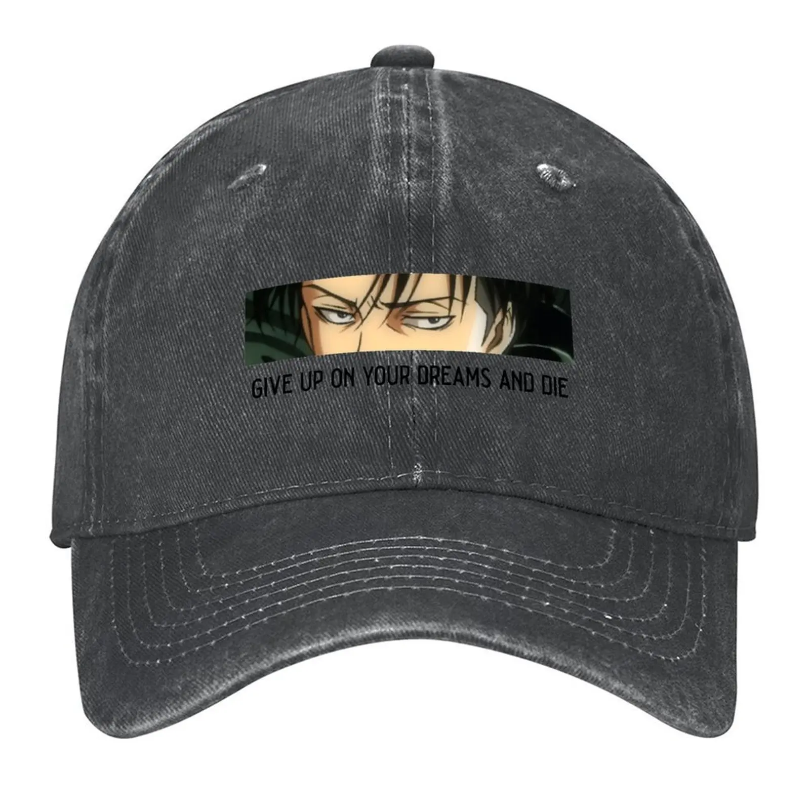 

funny levi aot S4 Baseball Cap luxury caps Military Tactical Cap Hood Big Size Hat Baseball Men Women's