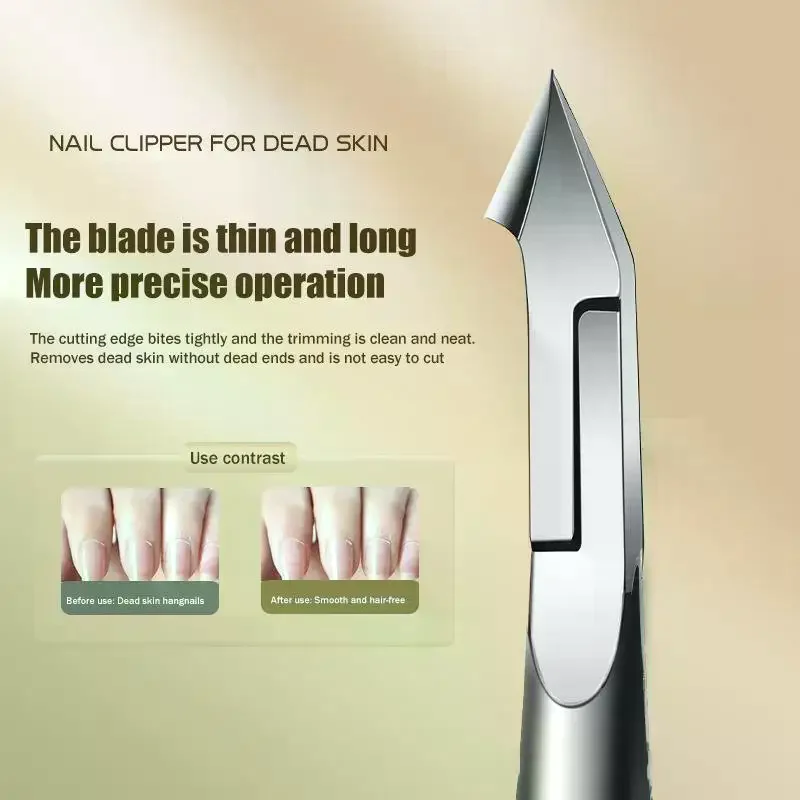 Nail Cuticle Nipper Scissors Stainless Steel Stainless Steel Dead Skin Remover Pedicure Fingernail Toenail Cuticle Nipper
