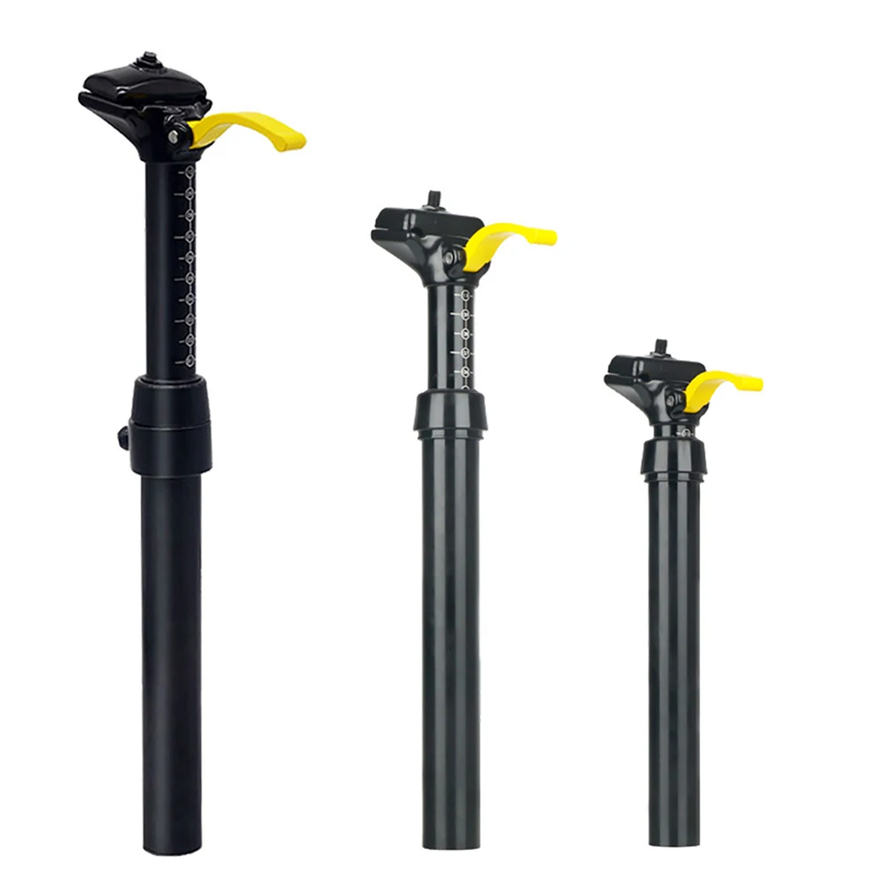 

Adjustable Height Dropper Seat Post Designed for MTB Use Reliable Performance with an Innovative Suspension System