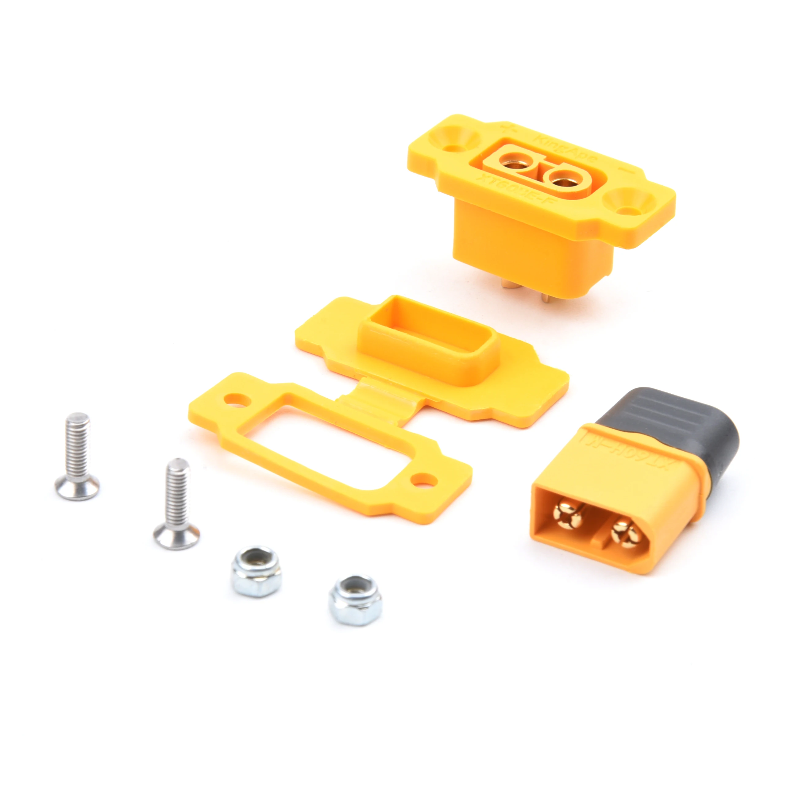 NEU XT60BE-F XT60E-F & XT60 / XT60H Modellflugzeugbatterie vergoldeter 30A Hochstrom-sicherer weiblicher Steckverbinder – Detail 20