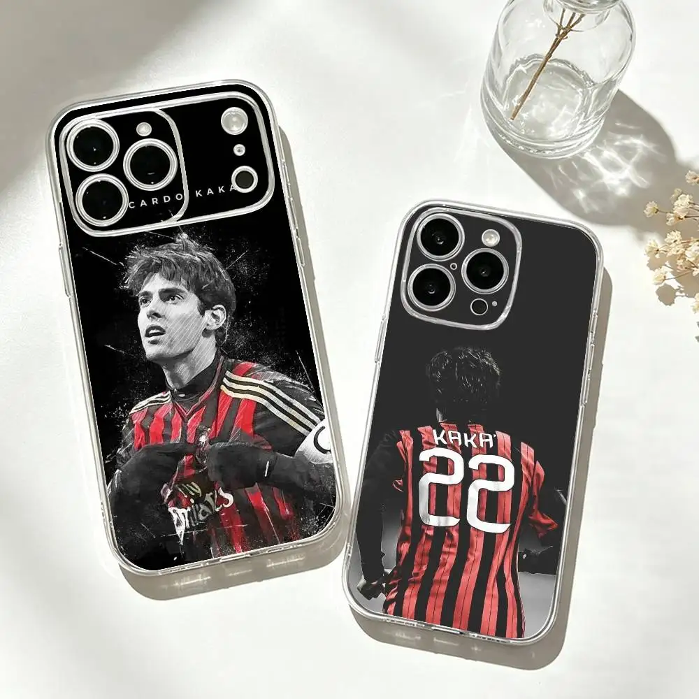 Ricardo Football player Kaka  Phone Case For iPhone 17 16 15 14 13 12 11 Mini Pro Max Plus Transparent Cover
