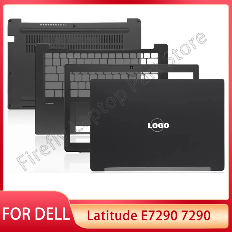 

NEW For DELL Latitude E7290 7290 Laptop LCD Back Cover Front Bezel Palmrest Bottom Base Top Cover Hinges Hinge Cover Housing