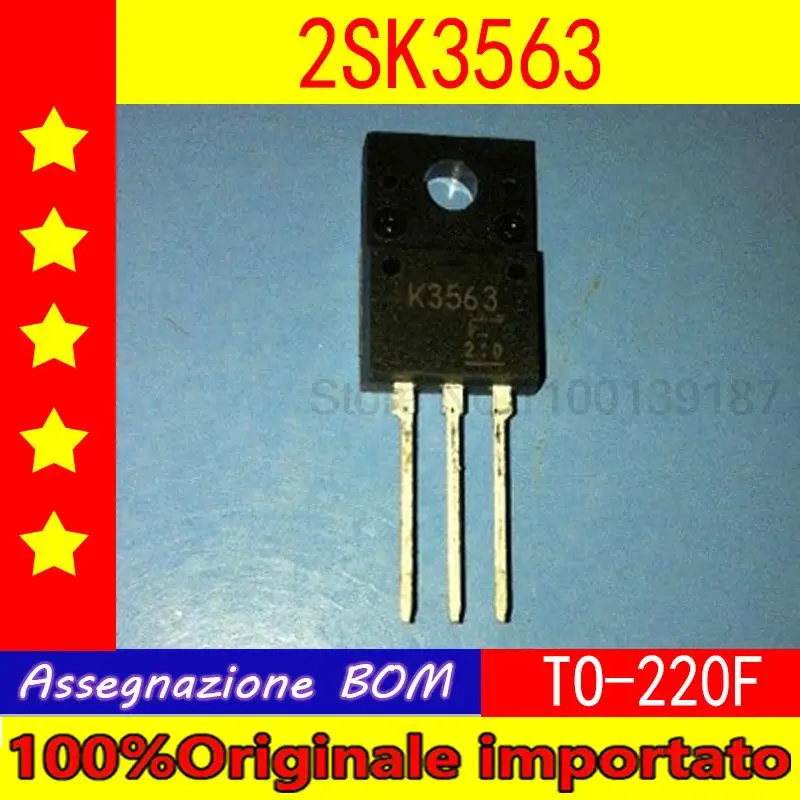 10pcs/lot   2SK3563 SMK1265 SVF10N65F TO-220F