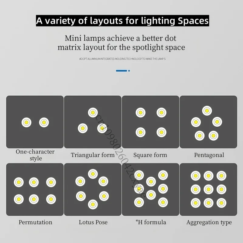 مصابيح LED صغيرة قابلة للتعتيم، مصابيح سقف مجوفة، أضواء كاشفة COB، غرفة معيشة 3 وات، 5 وات، مصابيح إضاءة خزانة المطبخ