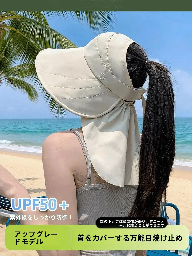 women's-summer-uv-protection-hat-large-brim-sunshade-bicycle-neck-protection-hat-breathable-foldable-high-upf50-sun-cap