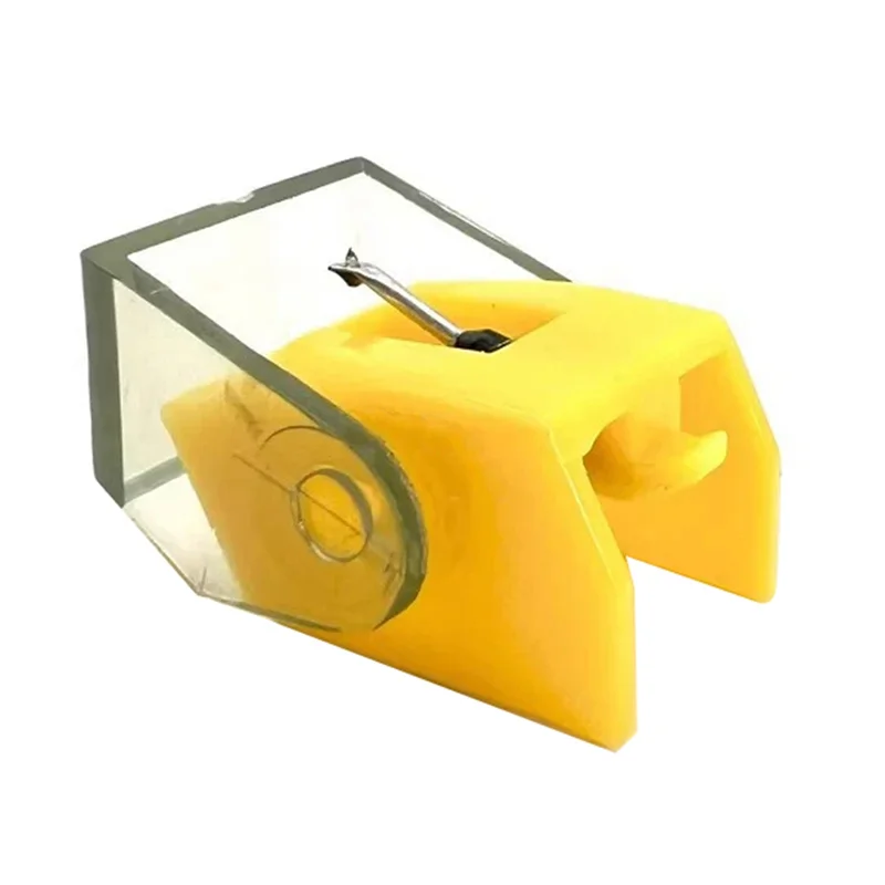 AA60-Stylus Meja Putar untuk Audio-Technica AT105 LP Stylus Pengganti Rekaman Vinil Kuning