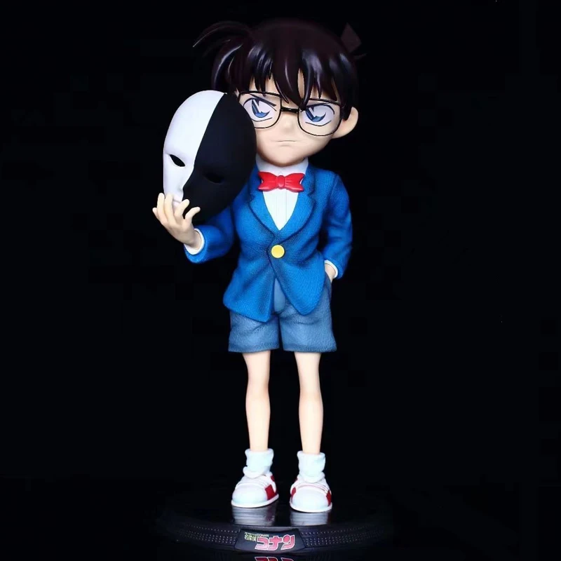 

48cm Detective Conan Action Figure Anime Conan Large Size Figurine Desk Ornament Pvc Statue Collectible Model Doll Gifts Toys