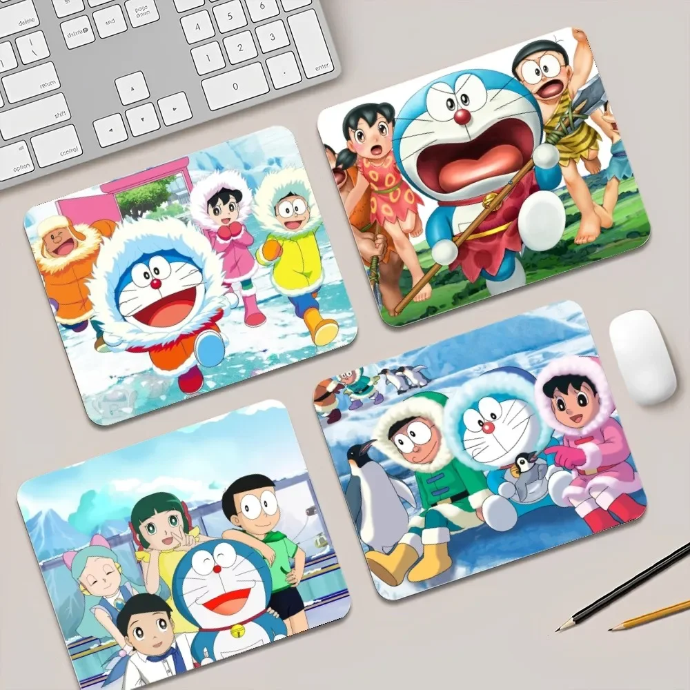 Cute Anime Doraemon Custom Skin Office Student Gaming Thickened Large Writing Pad Non-slip Cushion Mouse Pad