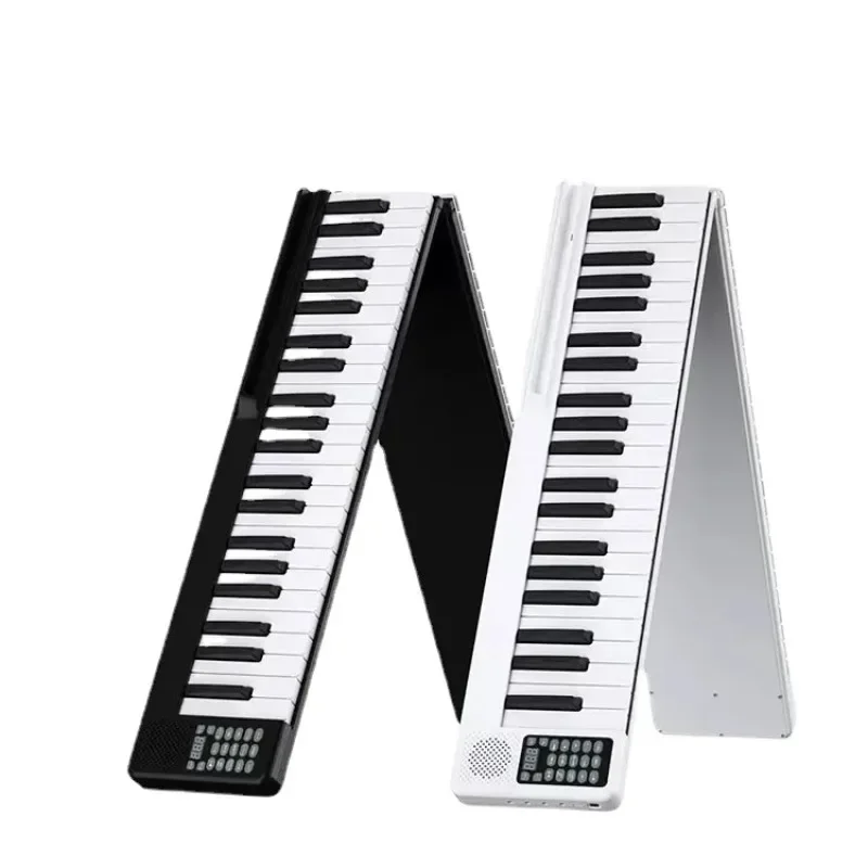 2025 New Portable 88 Keys Foldable Piano Digital Piano Multifunctional Electronic Keyboard Piano for Student Musical Instrument