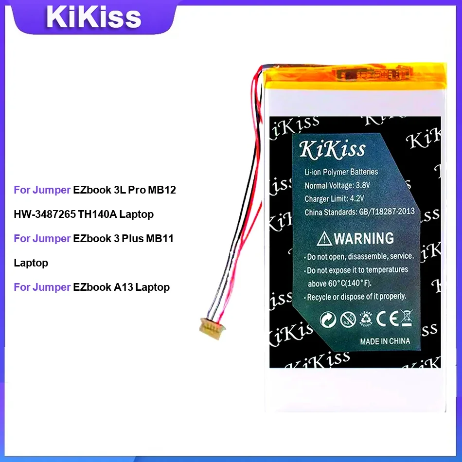 

Аккумулятор для ноутбуков Jumper EZbook 3L Pro MB12 HW-3487265 TH140A 3 Plus MB11 A13