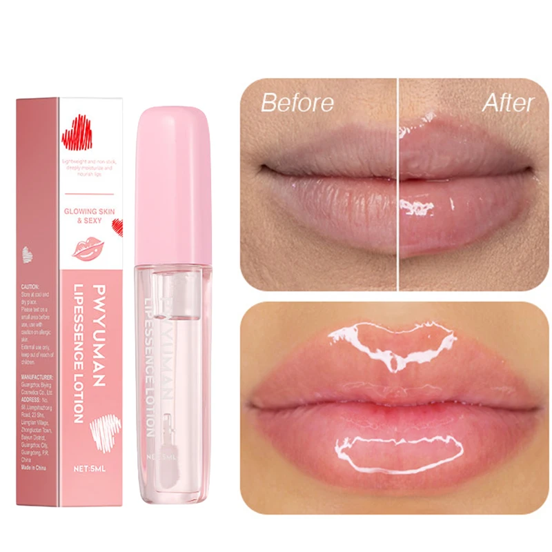 

Lip Plumping Gloss Oil Moisturizing Lip Balm Lipstick Exfoliating For Pink Lips Care Moisturizer Female Makeup Korean Cosmetics