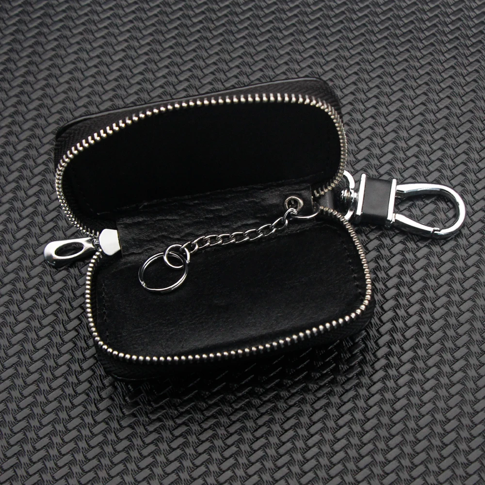 Car Leather KeyChain Unisex Key Bag Multifunction Organizer For Volvo S90 C30 V50 V70 XC40 S80 EX30 EX90 EM90 V90 V60 V40 XC90