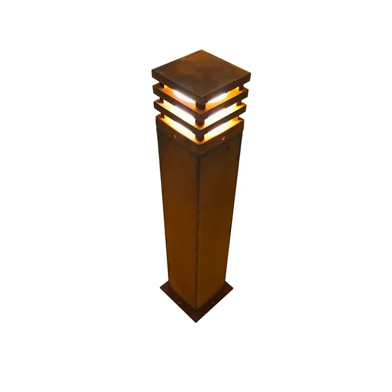 Garden Led Bollard Lamp Custom Designs Driveway Floor Lawn Post Modern Decorative Waterproof Bollard Light