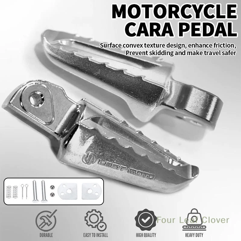 

1Pair Kara Pedals Folding Foot Pedals Stepping On The Back Seat Suitable For Electric Motorcycle Modification Accessories