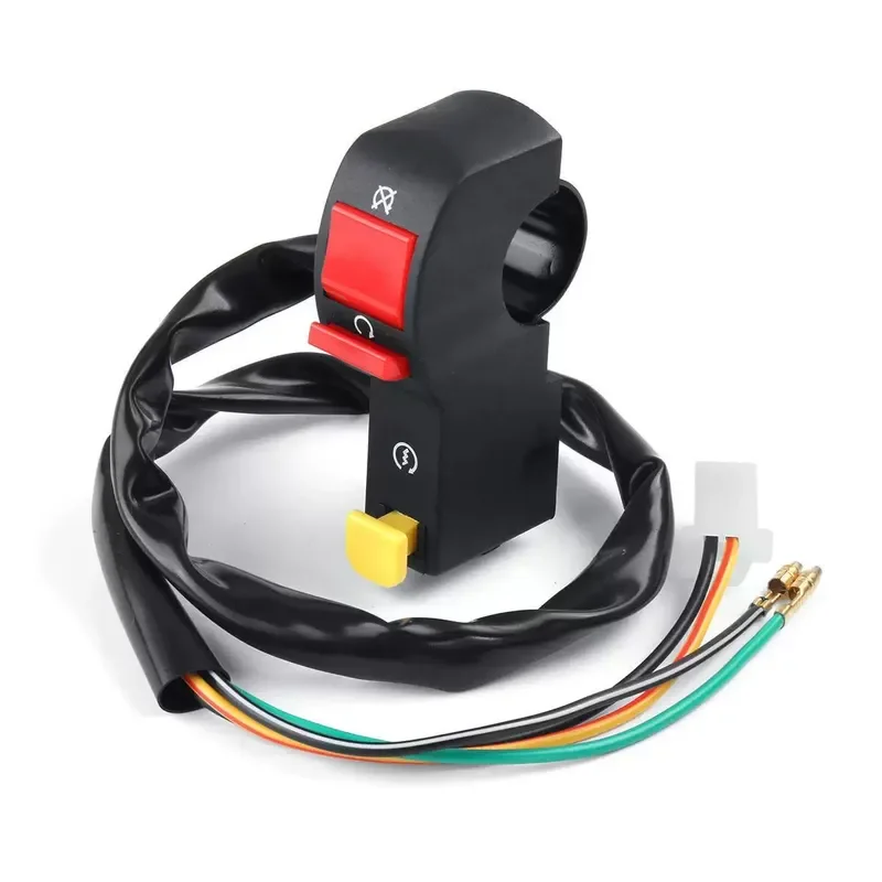Universal ATV Off Road Motorcycle Ignition Start Kill Switch Flameout Button for CQR Huayang Bosuer High Race Accessories