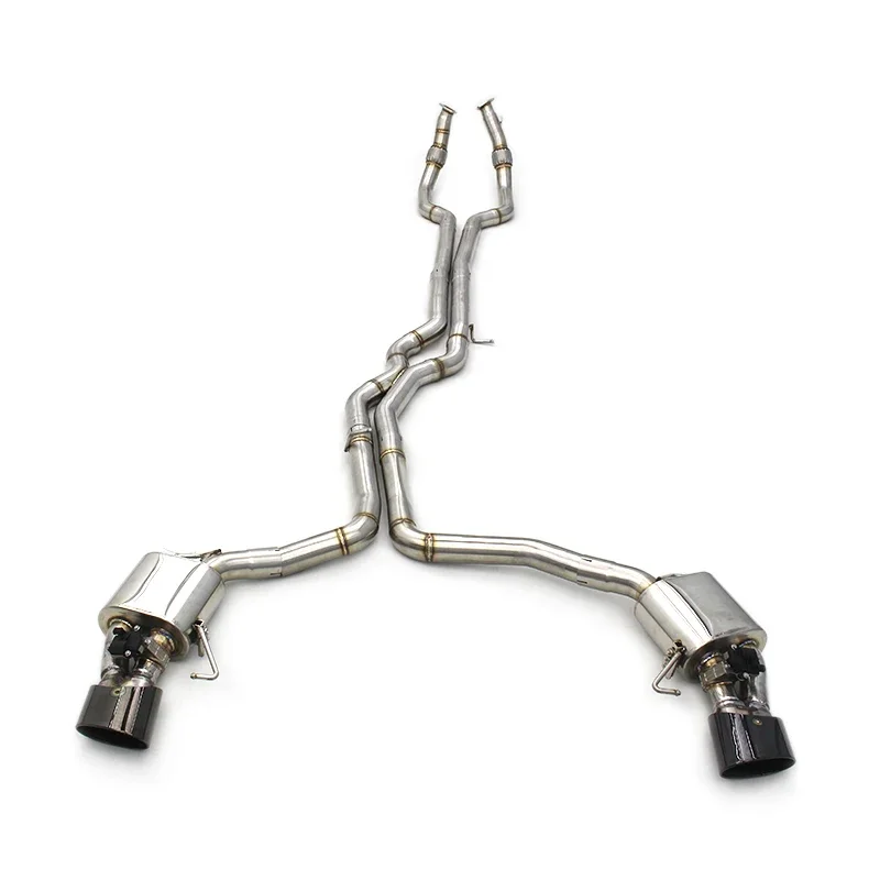 

Catback Exhaust for Audi RS6/RS7 C8 4.0T 2019-2023 Escape 304 Stainless Steel Exhaust Pipe Muffler Car Exhaust System