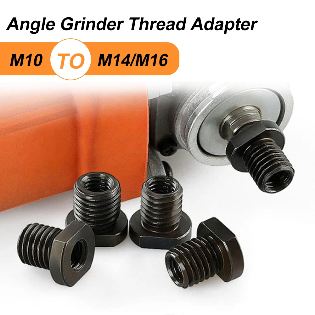 Angle Grinder Thread Adapter M10 To M14/M16 Thread Converter Adapte Arbor Connector Polishing For Diamond Core Bit Tools