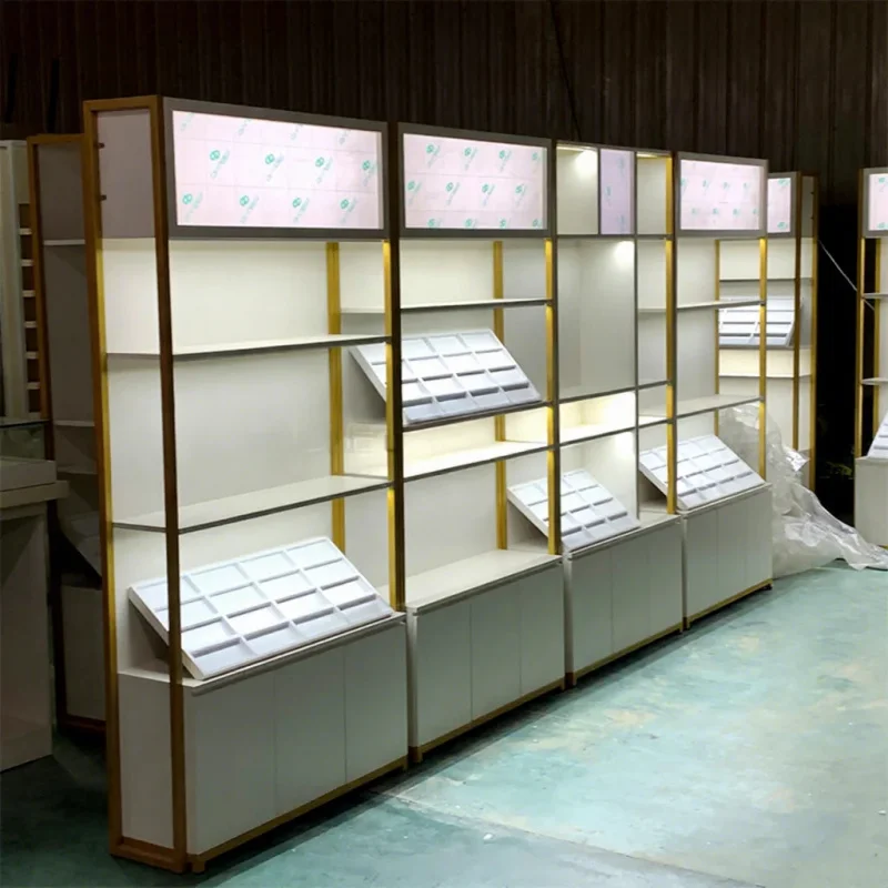 custom.Factory Quality Eyeglass Shop Set Display Cabinet Custom Size Showcases Sunglasses Display Racks Glasses Store