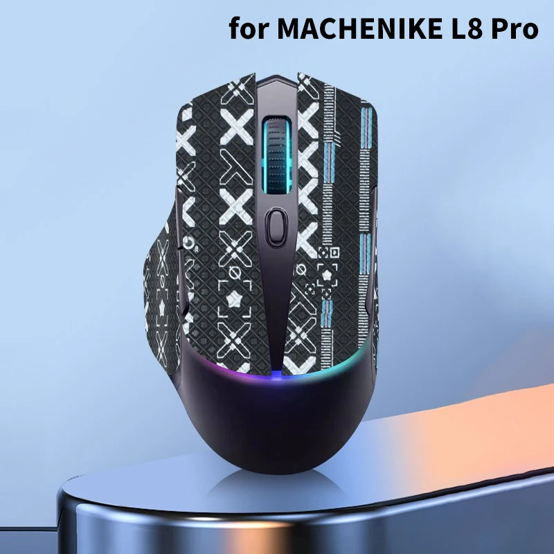 Non Slip Mouse Sticker Grip Tape Skate For MACHENIKE L8 PRO Gaming Mouse Desktop Gamer Accessories Anti-Slip Suck Sweat