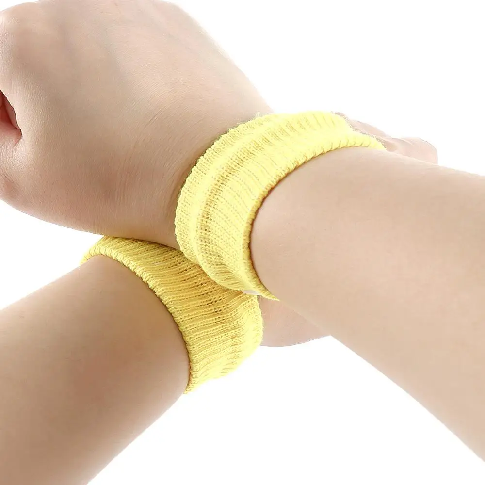 2 Pcs Wrist Band Anti Nausea Wrist Support Sports Safety Wristbands Anti-motion Sickness Bracelet Wrist Band Brace