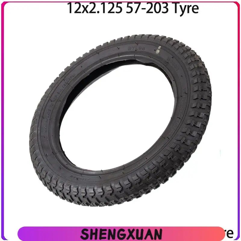 12 inch tire model 12x2.125 (57-203) outer tire suitable for bicycle tire 12x2.125 replacement parts