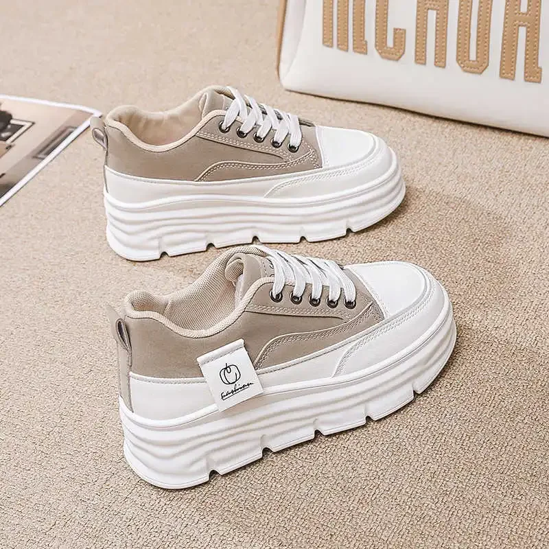 

Outdoor Big Sole Original Women Shoes Tennis Vulcanized Sneakers For Women Loafers Women Luxury Sports Wide Foot