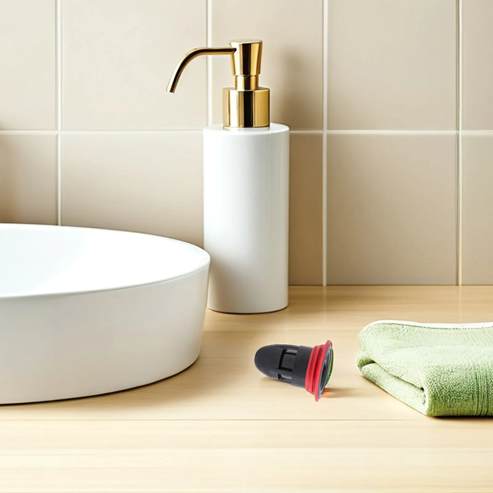 

Набор из 5 силиконовых заглушек для слива в полу - Премиум-класс, предотвращают запахи, блокируют газы и отходы канализации в ванной, душе, на кухне