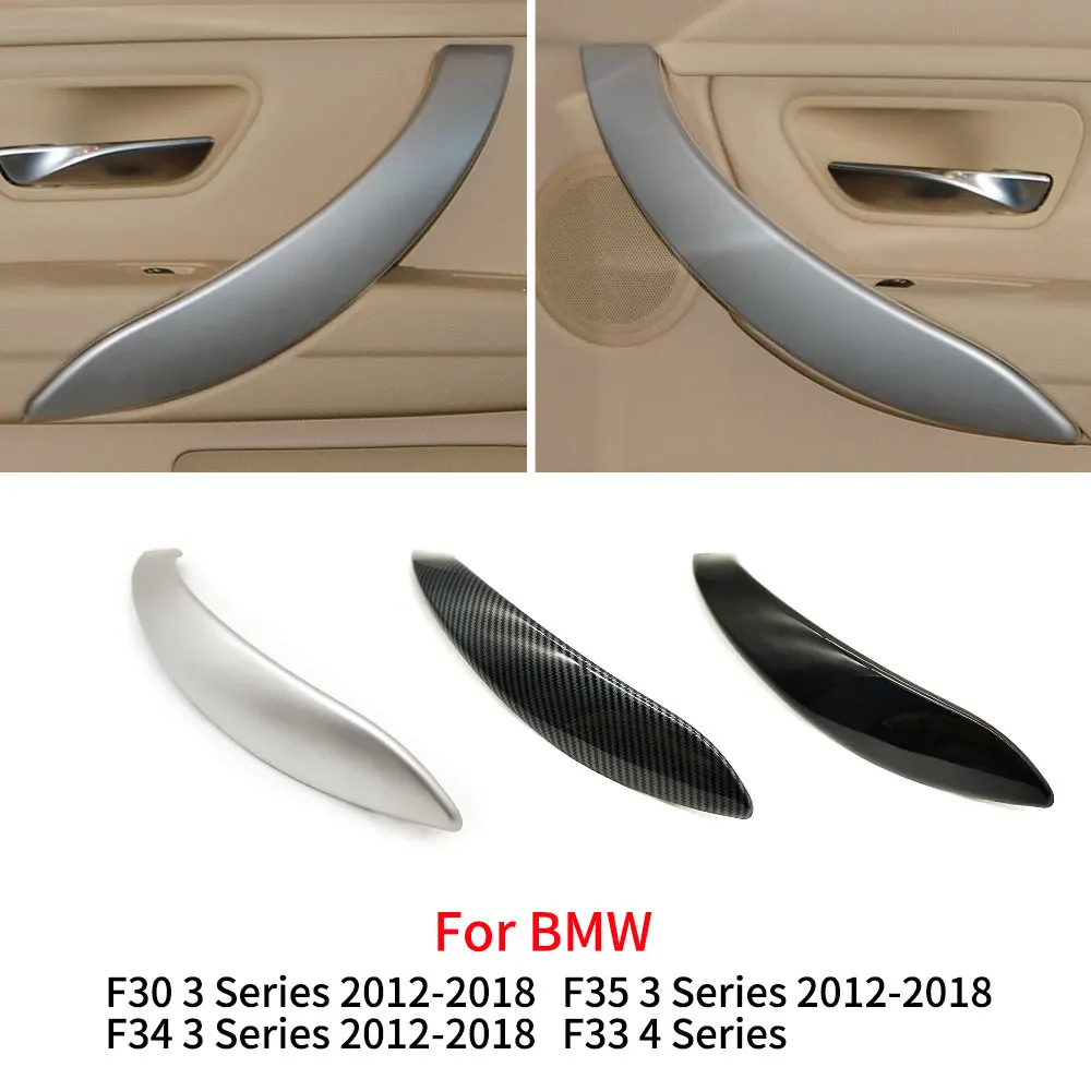 For BMW F30 F31 F32 F33 F34 F36 Car Interior Door Handle Pull Cover Accossory For BMW 3 Series  318 320 328 330 335i 51417276488