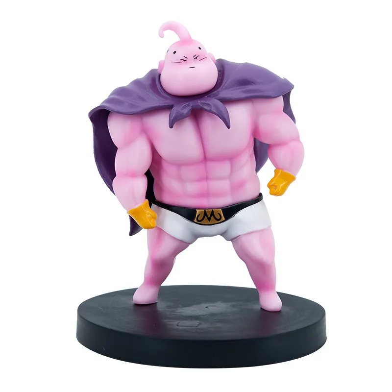 New Anime Dragon Ball Z Majin Buu Muscle Buu PVC Action Figures Super Buu Figurine Statue Collection Model Toys Gifts 14cm