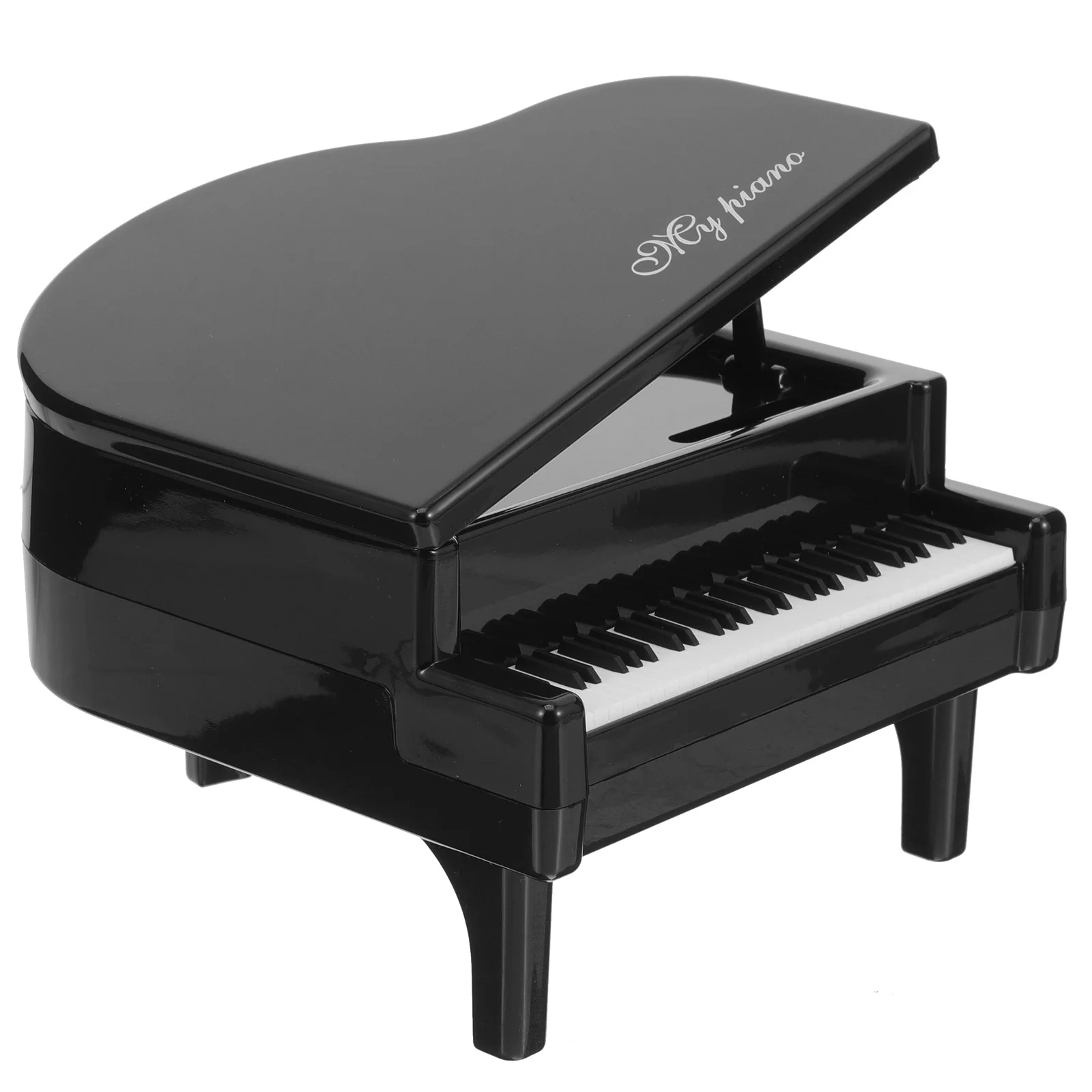 شكل حصالة على شكل حيوان صغير البيانو وعاء المال الزخرفية عملة تخزين جرة لسطح المكتب المنزل منضدية الديكور دراسة غرفة الاطفال #5