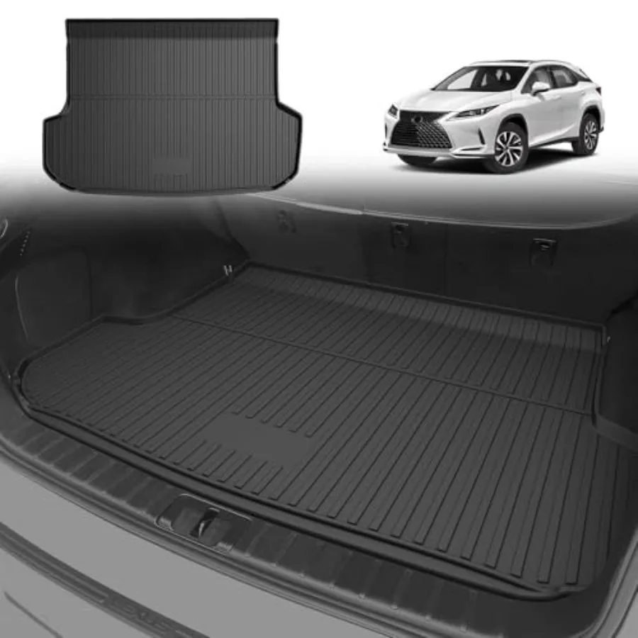 

Оригинальный коврик для багажника Lexus 350/450h (не для 350L и 450hL) - изготовленный на заказ из TPE, всепогодный, резиновый, без запаха, противоскользящий.