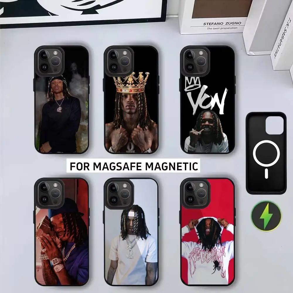 

Rapper K-King V-Von cool boy Phone Case For iPhone17,16,15,14,13,12,11 Plus,Pro Magnetic with Magsafe Wireless Charging