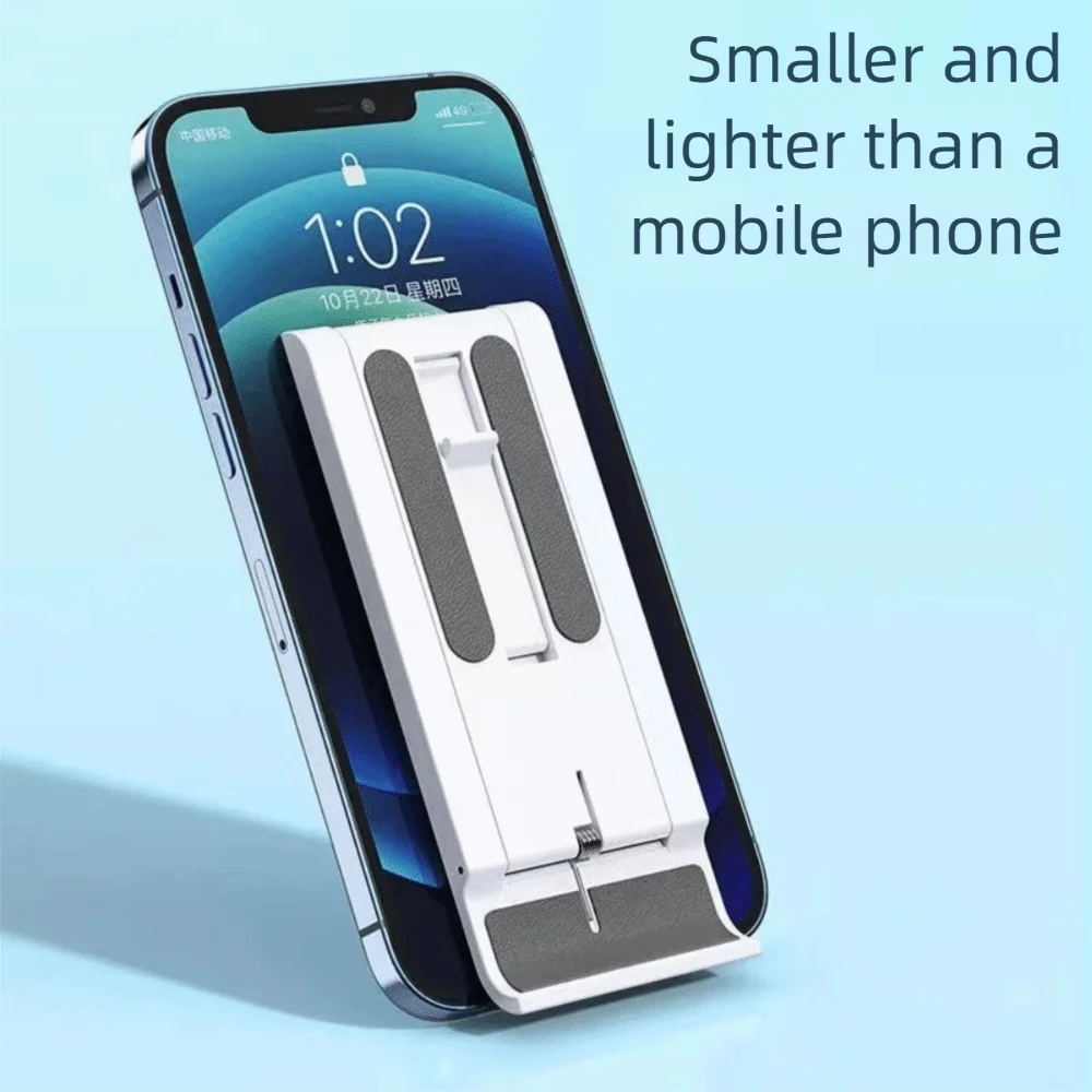 حامل هاتف عالمي قابل للتعديل وقابل للطي وحامل هاتف مكتبي محمول لهاتف iPhone 13 Pro Max لأجهزة iPad وXiaomi