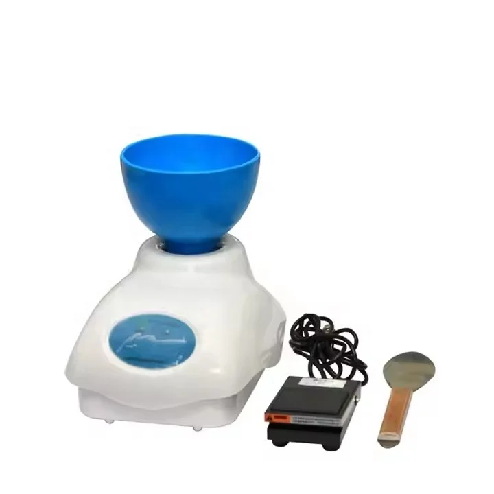 Dental Alginate Mixer with Foot Pedal Speed Variable Alginate Mixing Machine Amalgamator Machine