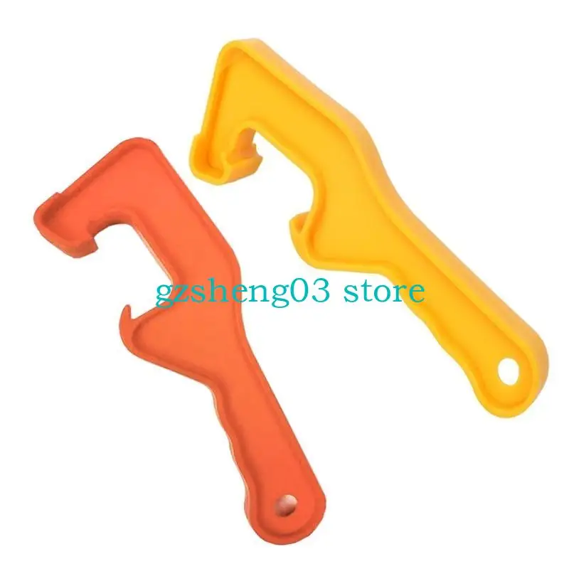 U75c Plastica tamburo tamburo Apri apripta vernice Olio Tamburo Strumento apertura del coperchio adatto Home Office