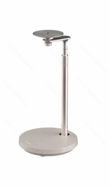 Universal Projector Floor Stand, 6kg Load Capacity, 1/4 Inch Screw, 80-110cm Height Adjustable, 30° Tilt, Heavy Duty Stable Base