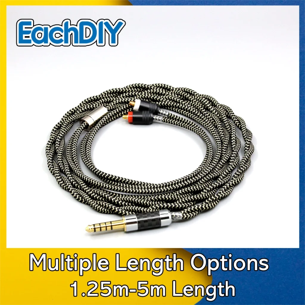 

2 Core 2.8mm Litz OFC Earphone Shield Braided Sleeve Cable For Sony IER-M7 IER-M9 IER-Z1R Headset 8048