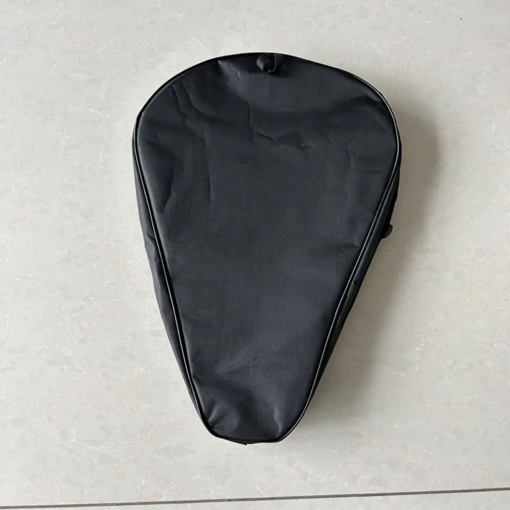 

Oxford Cloth Paddle Racket Bag Waterproof Wear-resistant Tennis Racket Storage Bag Protective Black Racquet Shoulder Bags