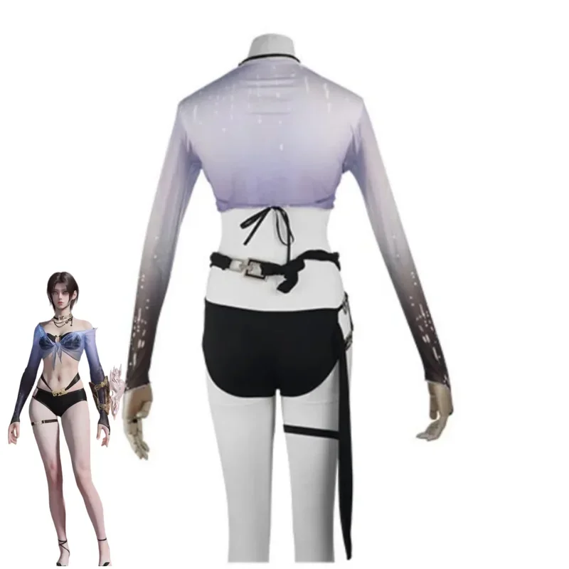 FC6Game ナラカ: ブレードポイント シェイオル・ウェイ コスプレ衣装 サマーパーティー・ハーフサマーブリーズ 水着 女性 セクシー ビキニ パーティー Su@FC8！