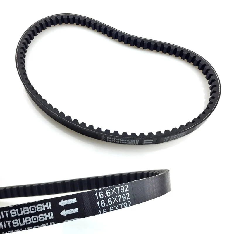 16.6x792 16.6x797 Transmission Drive belt For 2-Stroke Yamaha JOG50 JOG90 3KJ 3YK ZR50 EVO. QJ50 2JA Vento ZIP TNG LS49 SKIF 50