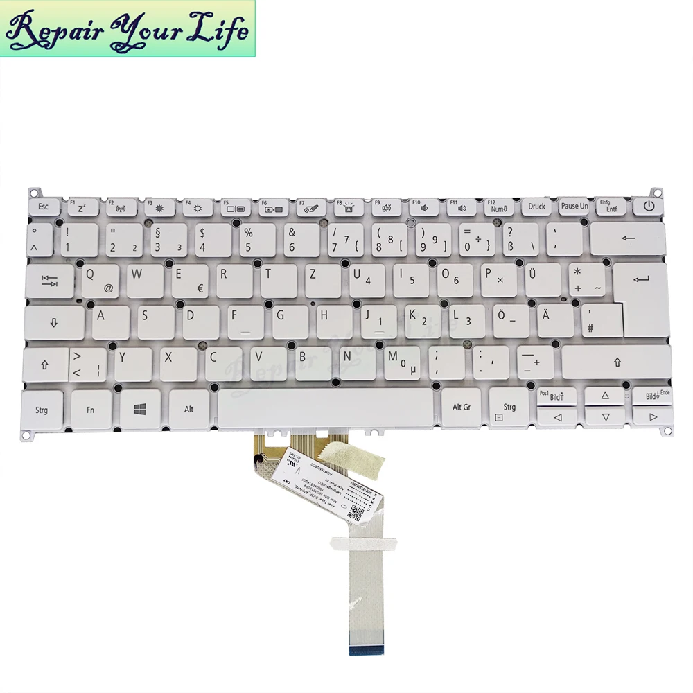 

Russian US UK German Backlit Keyboard for Acer Swift 5 N17W3 N19H4 19HC4 Keyboards Backlight SV3P-A72WWL A70BWL A70LWL