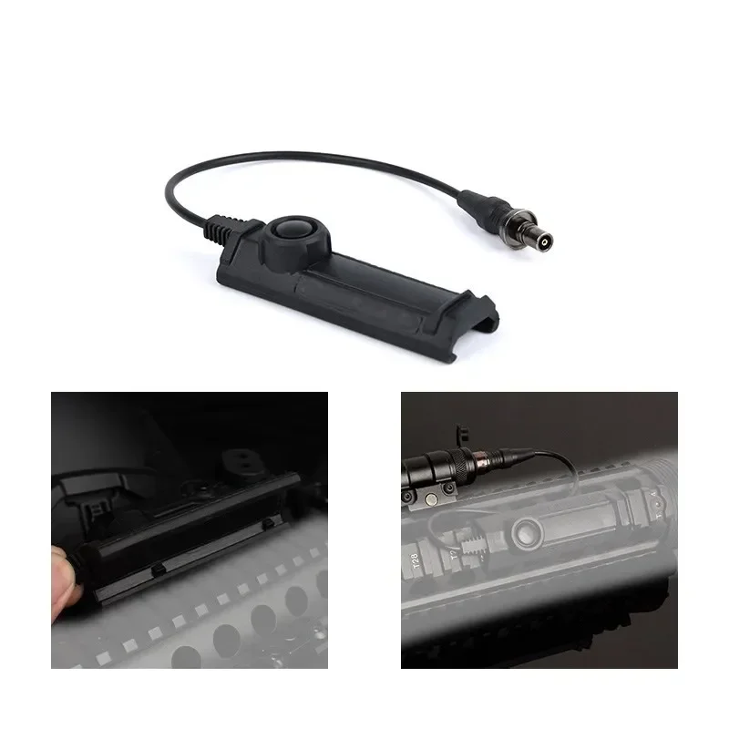 Wadsn taktischer Doppel funktions drucksc halter m600 m300 Fernsc halter sf Stecker Taschenlampe Zubehör für 20mm Picatinny Schiene