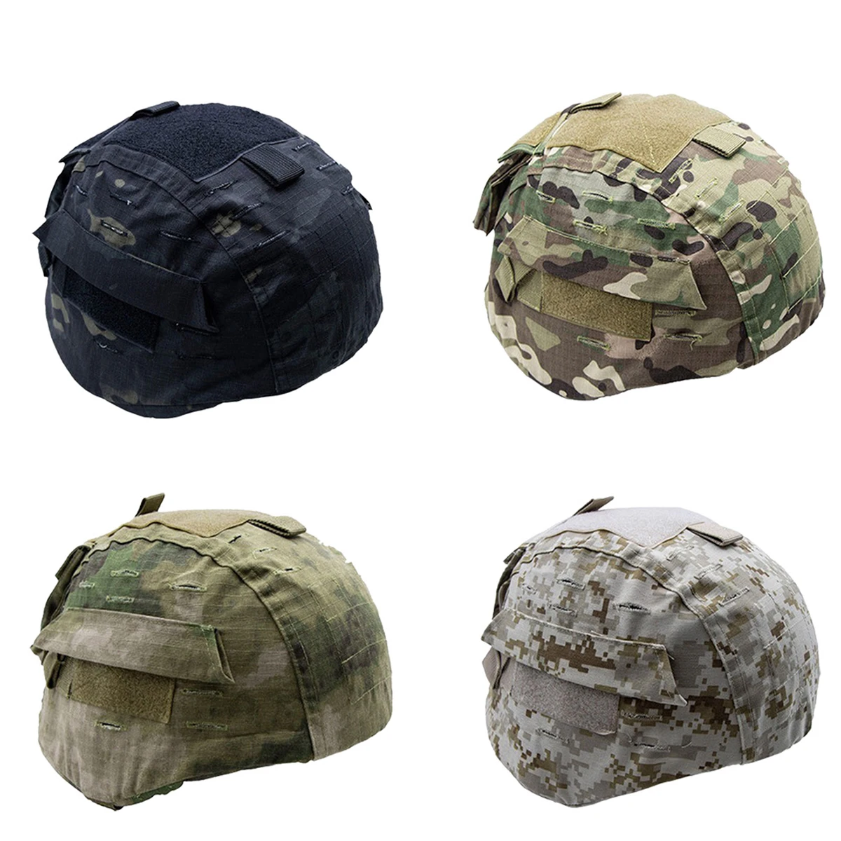 Tactical Helmet Cover For MICH2000 Helmet Cover  Hunting Airsoft Paintball Helmet Accessories