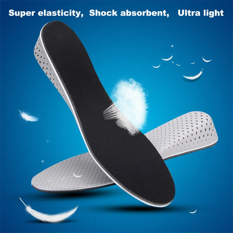 EVA Height Increase Insole for Sports Shoes Women Invisible Taller Cushion Man Lifting Templates Foot Shock Absorbing Insoles