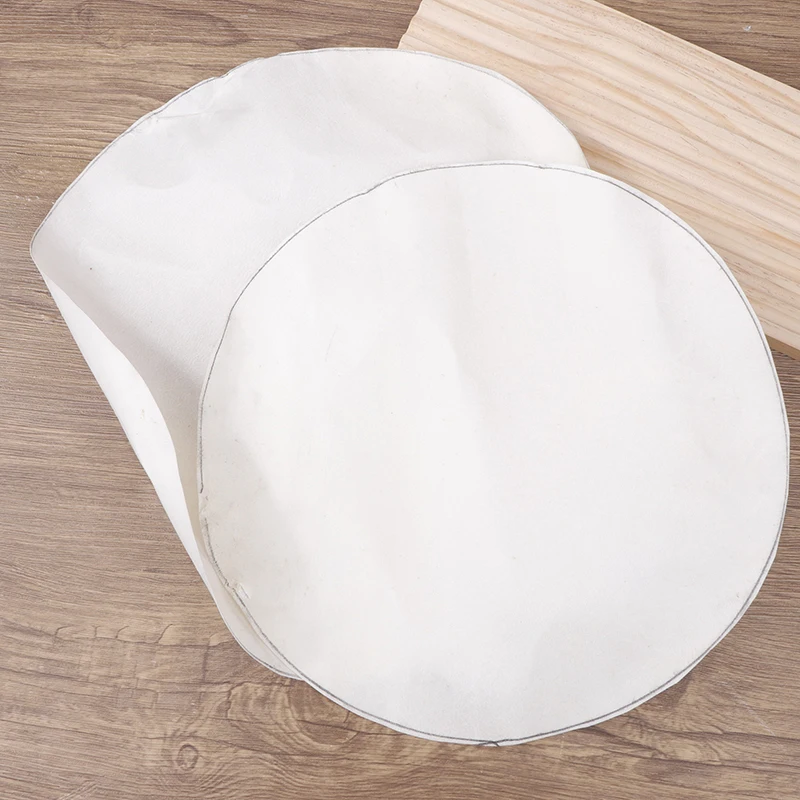 New African Drum Skin Fittings Percussion Part Replacements Bongo African Drum Covers Drum Goat Skin 30cm/35cm