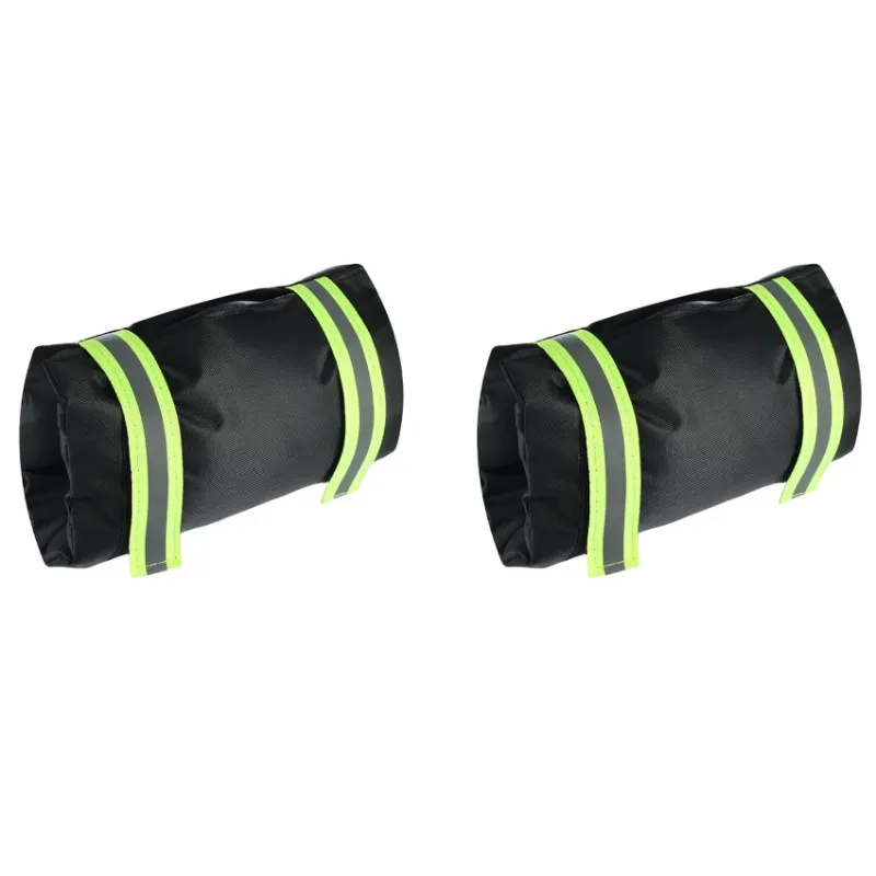 

ABAH-Frost Proof Outdoor Faucet Cover 2Pcs For Winter Freeze Protection Insulated Spigot Freezing Miser With Reflective Strip