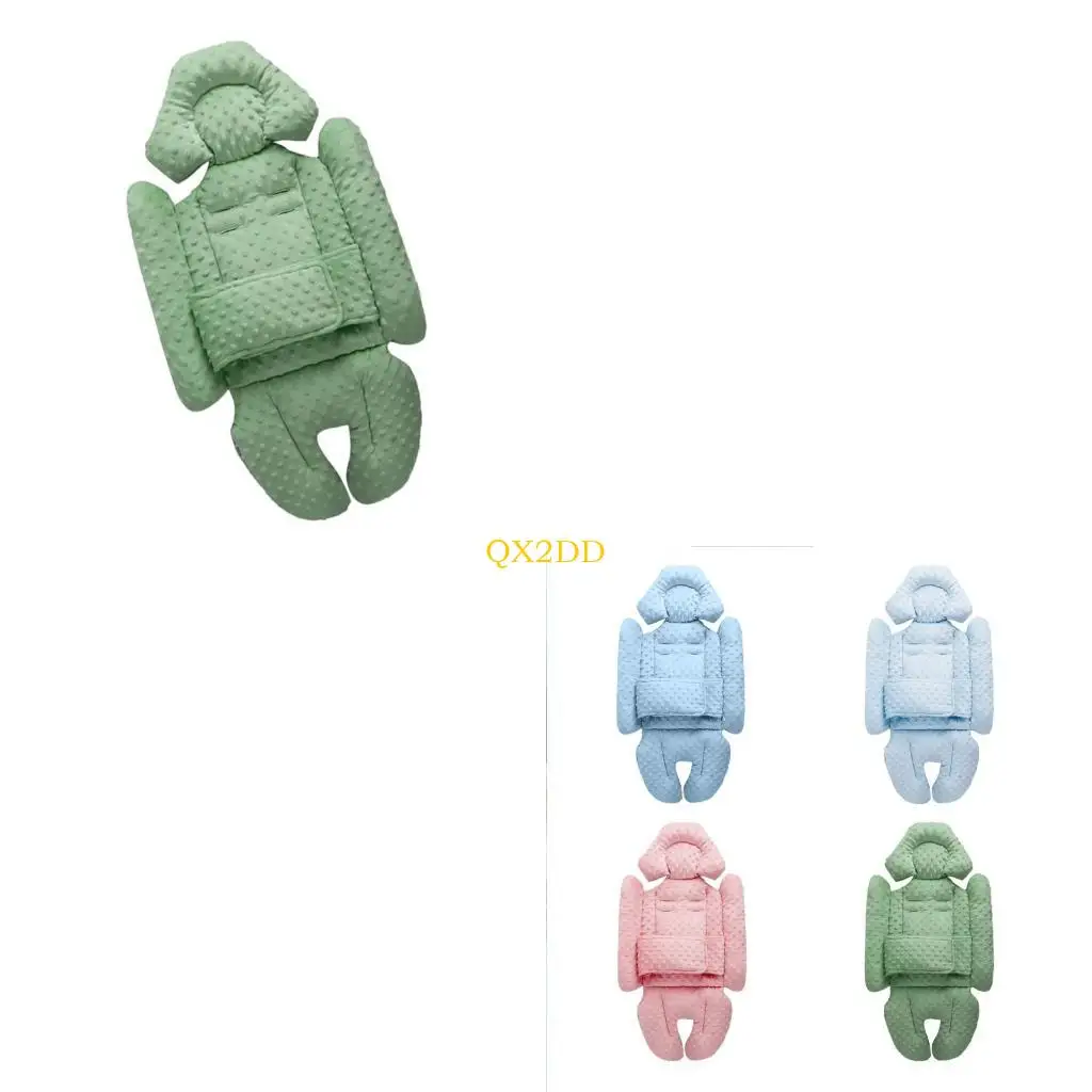 

QX2D Cosy Tummy Guard Crollers Pad для детской мягкой и абсорбирующей коричневой корзины Sit Sit Подушка съемный и моющий