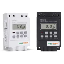 TM616W-4 Digital Electronic Timer 220V 30A Weekly Programmable Controller