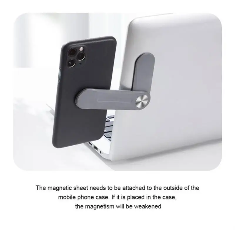 Multifunctional Extension Bracket Metal Aluminum Alloy Laptop Pc Mobile Phone Holder Stand Magnetic Business Office For Apple