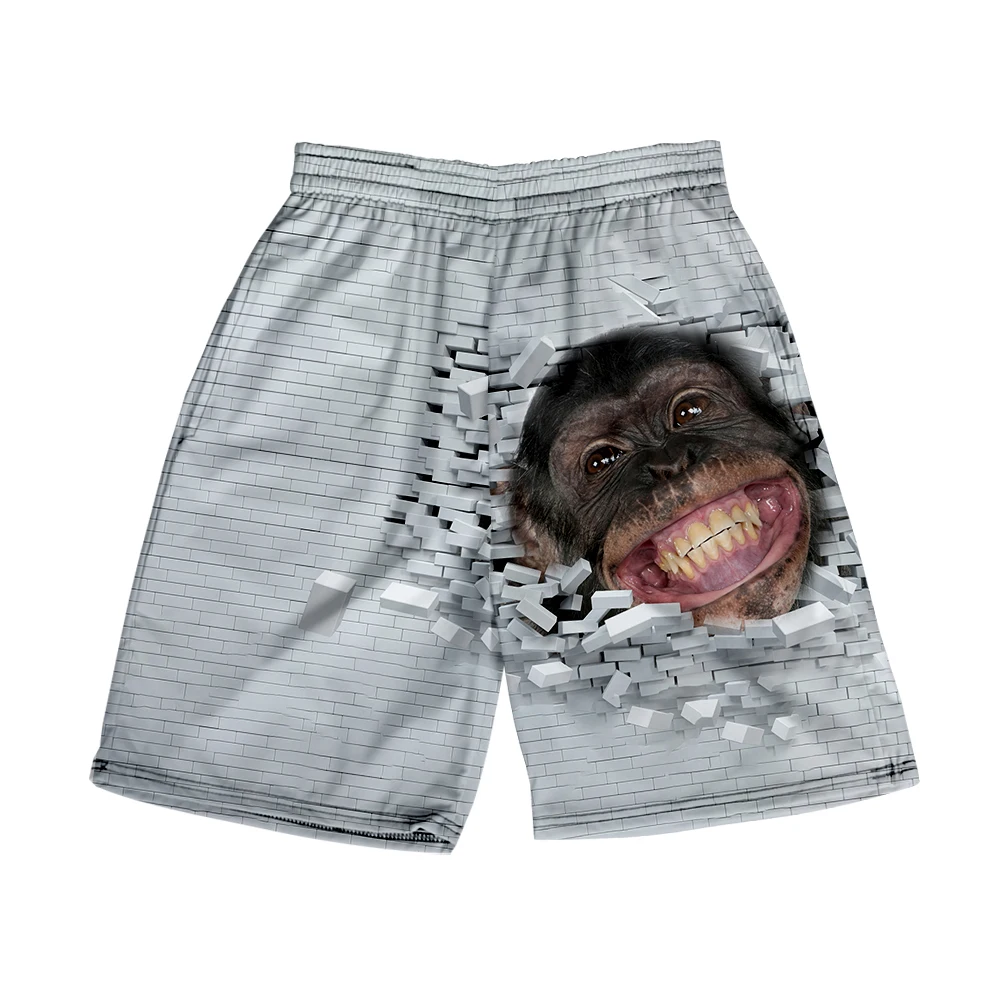 

Beach Shorts Men's and women's clothing 3D digital printing casual shorts Fashion trend couple Pants 17